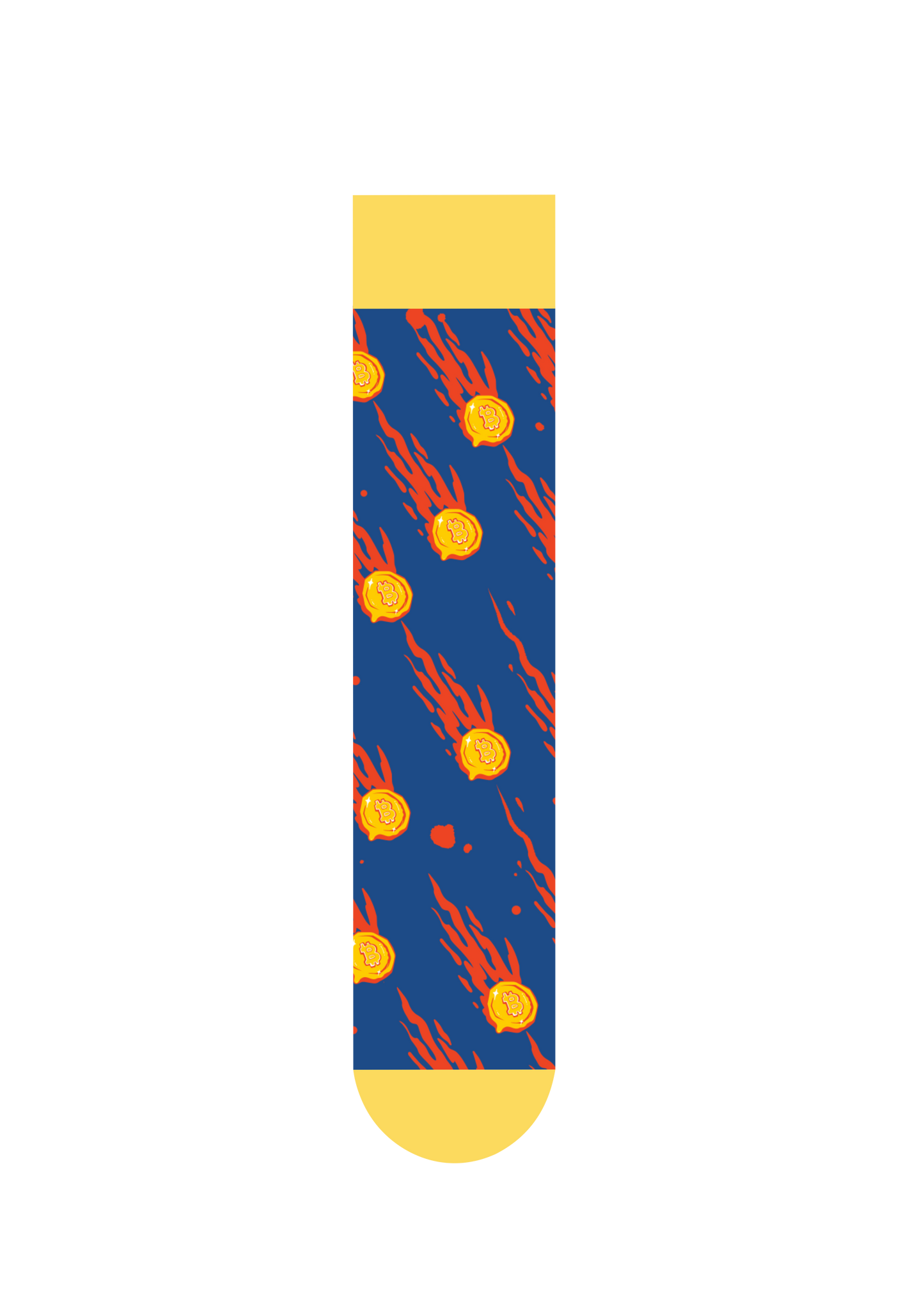 Bitcoin Raise | FeliX Crypto Wealth Cotton Crew Socks Gift Box