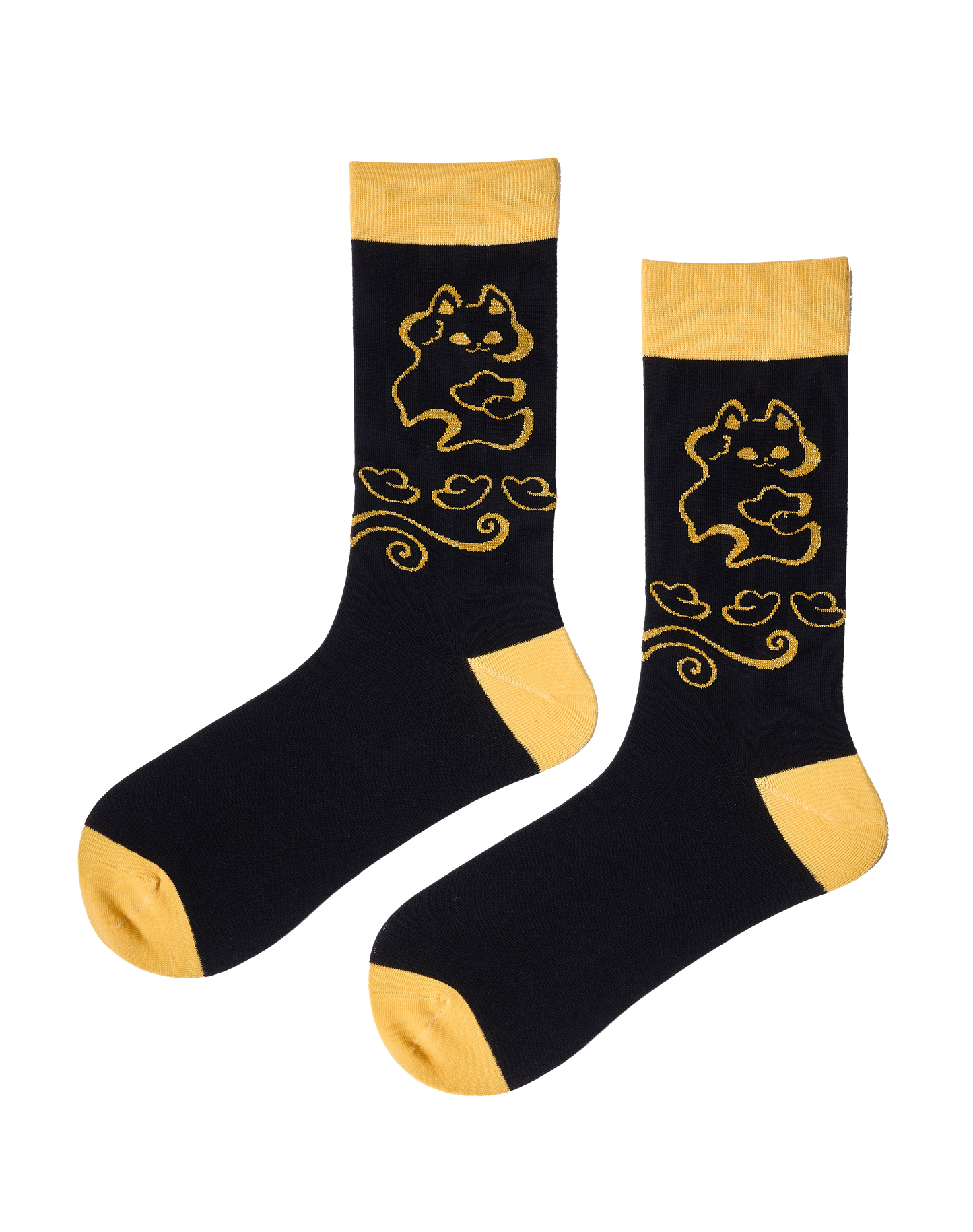 Maneki-neko/Lucky Cat | FeliX Cotton Crew Socks Gift Box