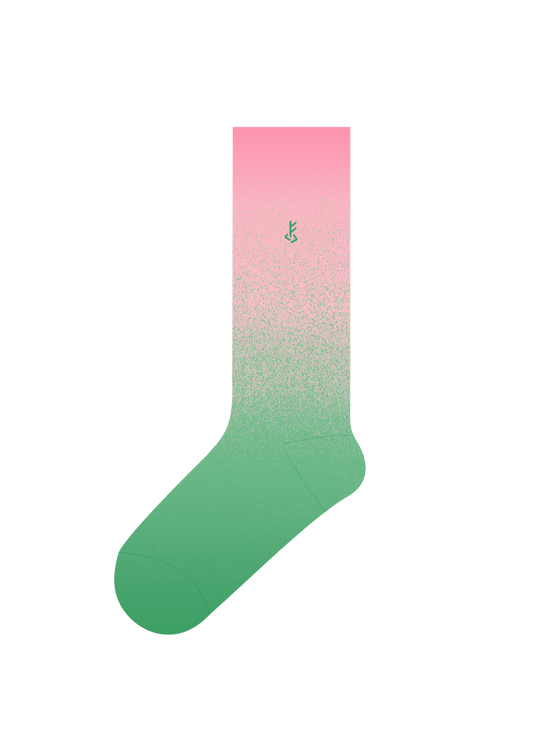 Fire Element Feng Shui | FeliX Gradient Cotton Crew Socks Gift Box