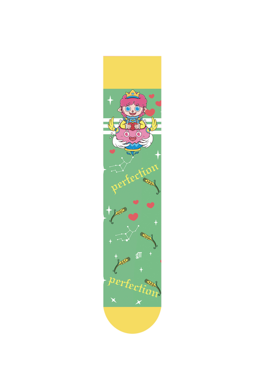 12 Zodiac-Virgo | FeliX Astrology Cotton Crew Socks Gift Box