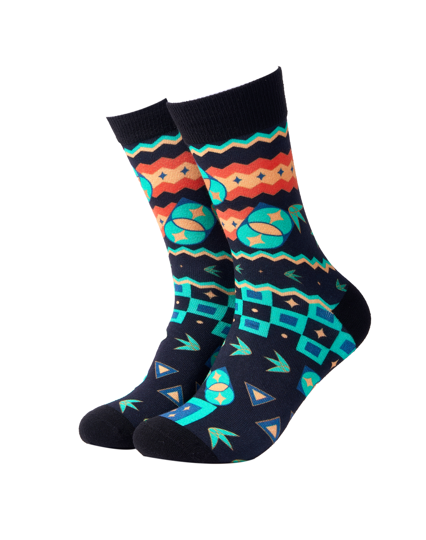 Lucky Bamboo |  FeliX Cotton Crew Socks Gift Box