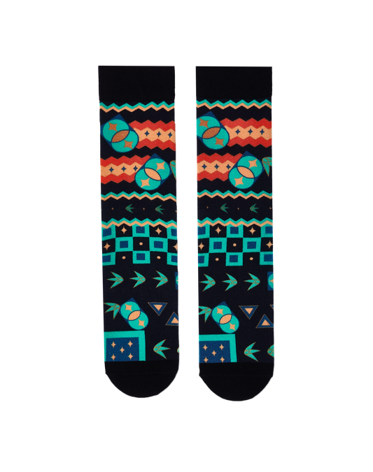 Lucky Bamboo |  FeliX Cotton Crew Socks Gift Box