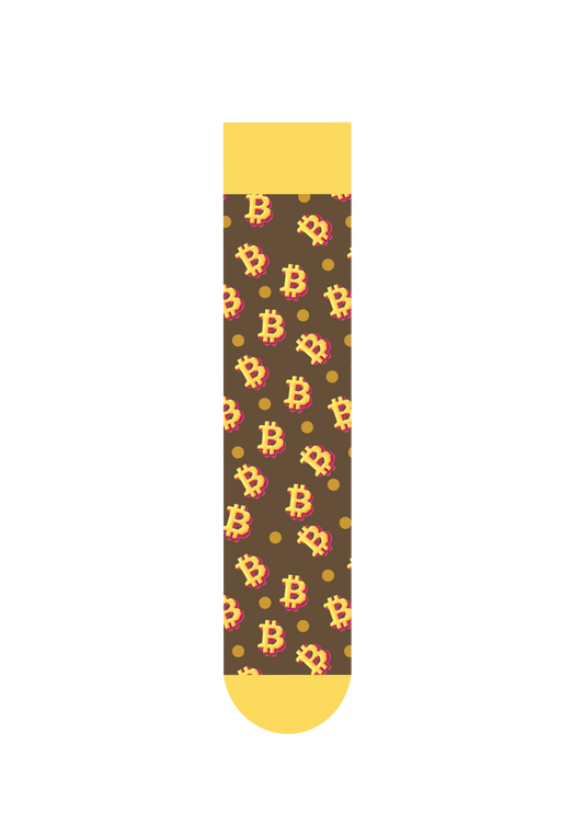 Bitcoin OG Hodler | FeliX Crypto Wealth Cotton Crew Socks Gift Box