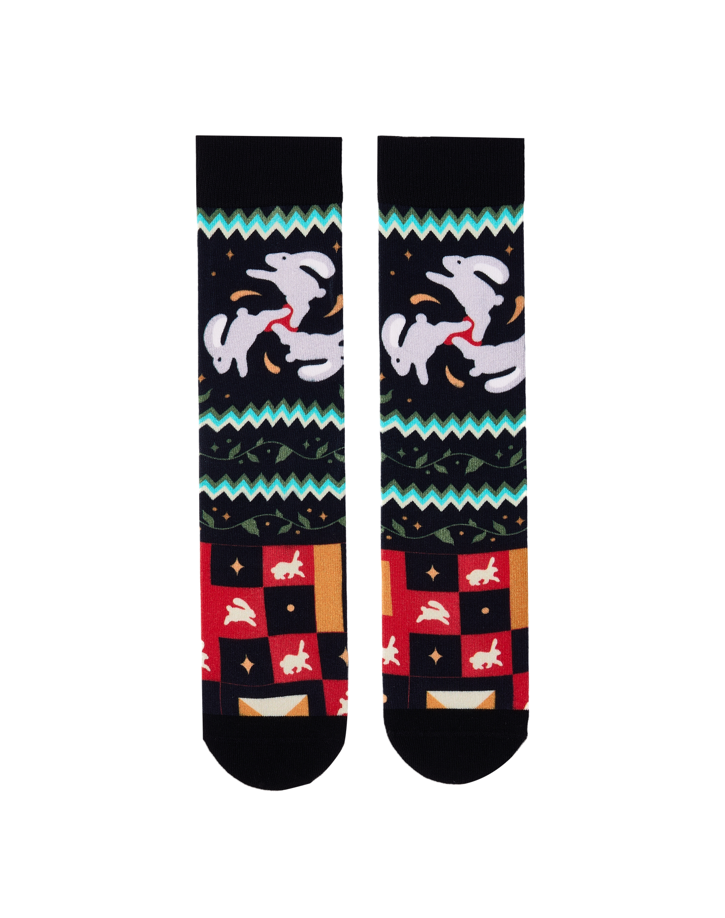 Lucky Rabbit’s Foot |  FeliX Cotton Crew Socks Gift Box
