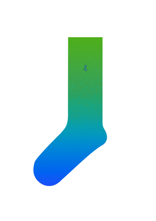Wood Element Feng Shui | FeliX Gradient Cotton Crew Socks Gift Box